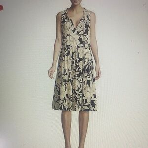 Johnny Was Juliette Tiered Silk Dress, size XL